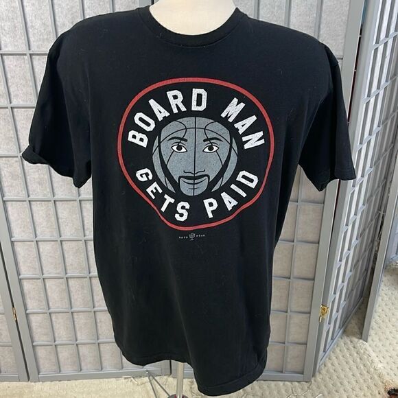 Next Level Apparel Other - Toronto Raptors, Kawhi Leonard, Board Man Gets Paid T-Shirt, Size Large.